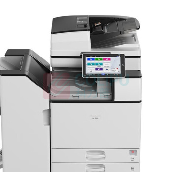 理光 RICOH A3黑白中速数码复印机 IM 3000 (白) 标配含双面输稿器+四纸盒+1000页小册子装订