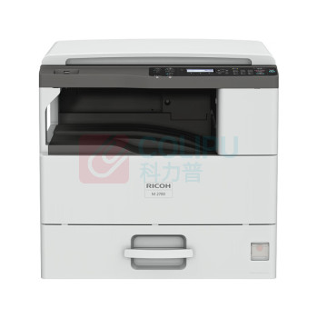 理光 RICOH A3黑白中速数码复印机 M 2700 (白) 标配盖板+单纸盒