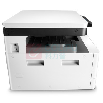 惠普 HP A3黑白中速数码复印机 MFP M437dn (白色) 输稿器+纸盒+一年原厂上门服务