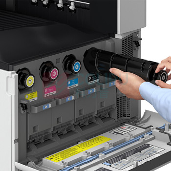 佳能 CANON A3黑白中速数码复印机 iRC3130L (白色) 双面自动输稿器+双纸盒+原装工作台