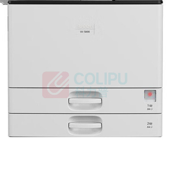 理光 RICOH A3黑白中速数码复印机 IM 5000 (白) 标配含双面输稿器+双纸盒+内置装订