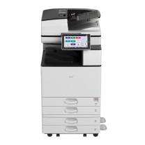 理光 RICOH A3黑白中速数码复印机 IM 2500 (白) 标配含双面输稿器+四纸盒+1000页小册子装订