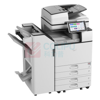 理光 RICOH A3黑白中速数码复印机 IM 5000 (白) 标配含双面输稿器+四纸盒+1000页小册子装订