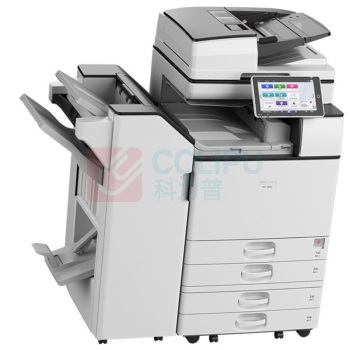 理光 RICOH A3黑白中速数码复印机 IM 5000 (白) 标配含双面输稿器+四纸盒+1000页小册子装订