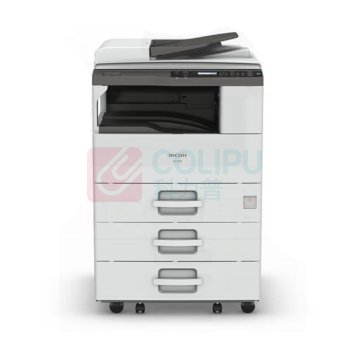 理光 RICOH A3黑白中速数码复印机 M 2701 (白色) 主机+送稿器+三纸盒