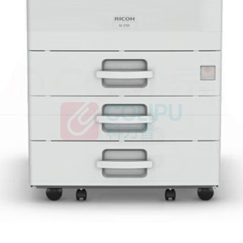 理光 RICOH A3黑白中速数码复印机 M 2701 (白色) 主机+送稿器+三纸盒