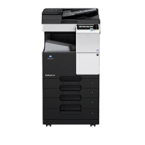 柯尼卡美能达 KONICA MINOLTA A3黑白中速数码复印机 Bizhub 287 (黑色) 标配含主机+双面自动输稿器+双面单元+四纸盒