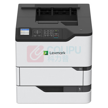 利盟 打印 自动双面 不支持输稿器 USB;无线 MS823dn 1200×1200dpi 61页/分钟 500页以上 A4 (黑白) USB2.0+网络