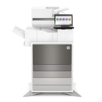 惠普 HP A3黑白高速数码复印机 HP LaserJet Mgd Flw MFP E82660z  双纸盒底座+内置装订