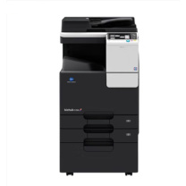 柯尼卡美能达 KONICA MINOLTA 彩色A3复印机 美能达C266标配+输稿器+工作台 (双面打印复印) 