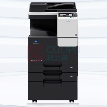 柯尼卡美能达 KONICA MINOLTA 彩色A3复印机 美能达C266标配+输稿器+工作台 (双面打印复印) 