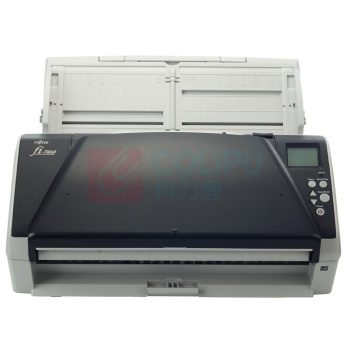 富士通 FUJITSU A3高速双面馈纸式扫描仪 Fi-7460 (白色)