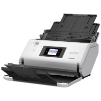 爱普生 EPSON 馈纸式彩色文档高速扫描仪 双面扫描/70ppm DS-30000 A3大幅面 (白色)