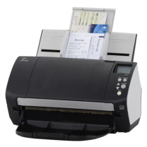 富士通 FUJITSU 扫描仪 Fi-7160Q 60页120面A4彩色高速双面自动连续进纸 (黑色)