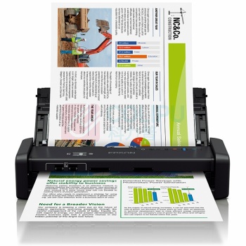 爱普生 EPSON A4便携式双面馈纸式扫描仪 DS-360W 25ppm/50ipm