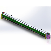 恒商 砂型3D打印机清洗滚筒支架 XGSTK350-022-040 每清洗一次墨腔比传统刮刀系统省墨3公斤，提高 使用寿命2倍以上，刮墨均匀稳定 