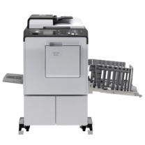 理光 RICOH 速印机 DD 5441HC (白色) 主机+输稿器+工作底柜