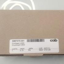 CAB 打印头 5987070.001