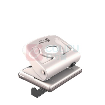 优玛仕 U-mach A4手动双孔打孔机装订机 U-H20 (单次打孔20张 80G) (白色)