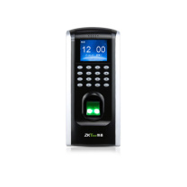 熵基 ZKTeco 指纹门禁一体机套装 F7plus  带IC卡模块可刷IC卡含3A门禁电源×1+磁力锁×1+ZL支架×1+出门开关(不带暗盒)×1适用于木门/铁门/防盗门(不含安装)