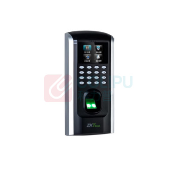 熵基 ZKTeco 指纹门禁一体机套装 F7plus 带IC卡模块可刷IC卡含3A门禁电源×1+磁力锁×1+ZL支架×1+出门开关(不带暗盒)×1适用于木门/铁门/防盗门(不含安装)