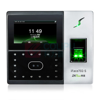熵基 ZKTeco 考勤机 iFace702-s 人脸+指纹识别