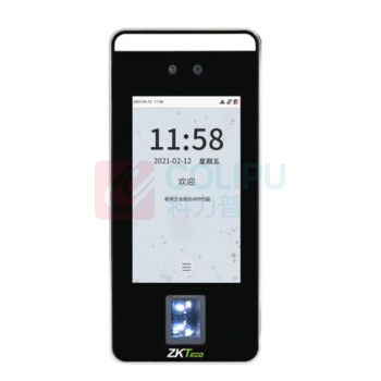 熵基 ZKTeco 企业微信人脸+指纹门禁一体机 ZK-F6 标配+WiFi 标配+WiFi 不含安装