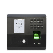 熵基 ZKTeco 动态人脸+指纹识别考勤机指纹打卡机面部刷脸一体机上班签到机 nface102-s 标配