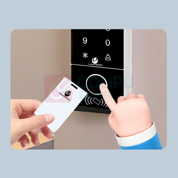 优玛仕 U-mach 指纹刷卡密码触摸门禁机考勤机 U-F5-ID (黑色)