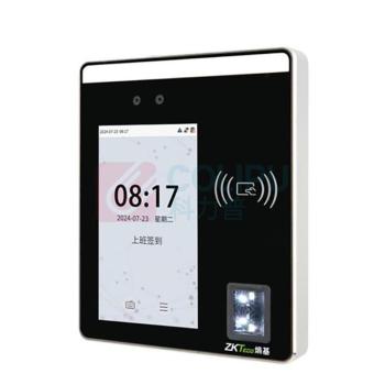 熵基 ZKTeco 人脸指纹考勤门禁一体机 xFace500 167×135×21.5mm WIFI+人脸识别10000张记录 国密级