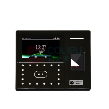 优玛仕 U-mach 人脸指纹考勤机 U-ZF800-BS  配套考勤软件支持异地远程 800张脸 2000枚指纹