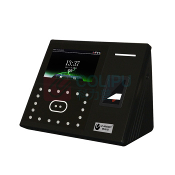 优玛仕 U-mach 人脸指纹异地考勤机 U-iFace660-BS (黑色) (配套异地考勤软件使用)