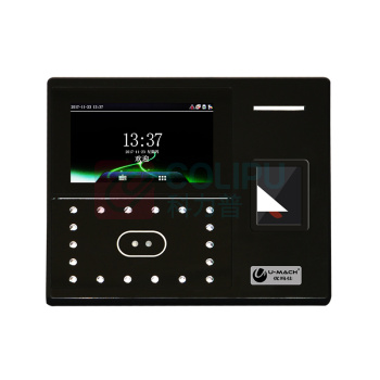 优玛仕 U-mach 人脸指纹异地考勤机 U-iFace660-BS (黑色) (配套异地考勤软件使用)