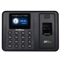熵基 ZKTeco 彩屏指纹考勤机 H10plus (不含安装服务)