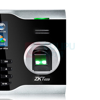 熵基 ZKTeco 指纹考勤机 U100 彩屏 (黑) (不含安装服务)
