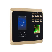 优玛仕 U-mach 指纹人脸考勤机 U-UF100-WIFI 300张人脸,1000枚指纹考勤 (黄黑色)
