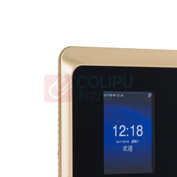 优玛仕 U-mach 指纹人脸考勤机 U-UF100-WIFI 300张人脸,1000枚指纹考勤 (黄黑色)