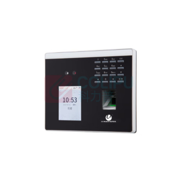 优玛仕 U-mach 指纹人脸门禁考勤机 U-XF100-WIFI 门禁管理，1500张人脸，2000枚指纹考勤 (白黑色)