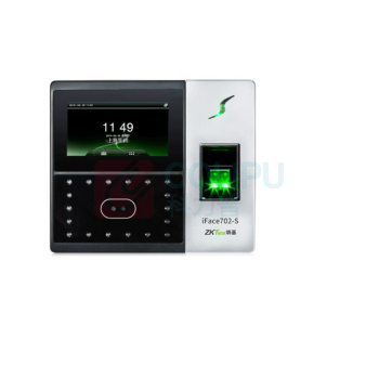 熵基 ZKTeco 考勤机 iFace702-S +BS 模块 人脸识别考勤机刷脸识别打卡机指纹面部一体机门禁系统门禁锁(不含安装)