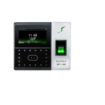 熵基 ZKTeco 考勤机 iFace702-S +BS 模块 人脸识别考勤机刷脸识别打卡机指纹面部一体机门禁系统门禁锁(不含安装)