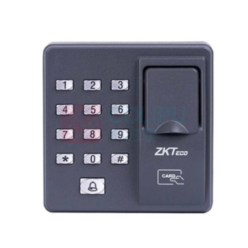 熵基 ZKTeco 指纹ID卡刷卡门禁考勤机 X6 (含双开有框铁木门配件,不含安装)