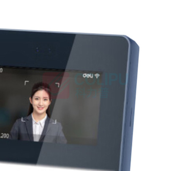 得力 deli 智能云考勤机 动态人脸识别打卡机 DL-D5S