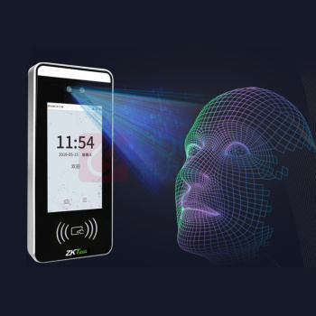 熵基 ZKTeco 人脸识别考勤机面部门禁一体打卡机 xface60+wifi (不含安装服务)