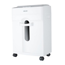 得力 deli 碎纸机 9920 4级保密 容量14L (白色) 条状碎纸 S4