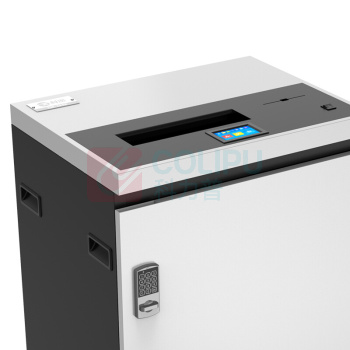 科密 4级保密大型工业级销毁粉碎机 CM-3500 (单次50张 持续24小时 160L 可碎光盘、卡、U盘)