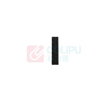 科朗鑫盛 装订夹条 KL-JT68 10孔 5mm 单根装 (黑色) 可装订1-50页