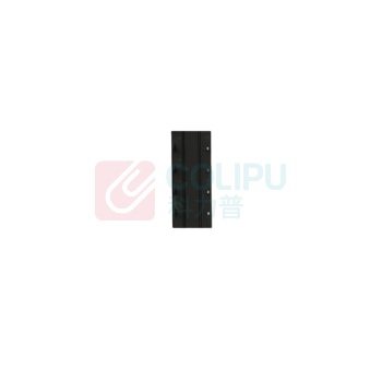 科朗鑫盛 装订夹条 KL-JT72 10孔 15mm 单根装 (黑色) 可装订1-150页