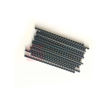 力晴 21孔装订胶圈 6mm (白色) 100条/盒