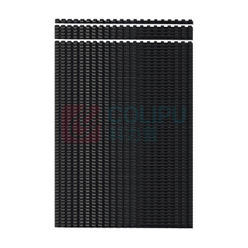力晴 21孔装订胶圈 12mm (黑色) 100条/盒