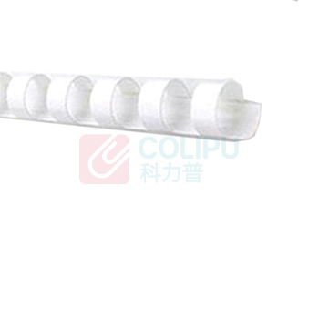 力晴 21孔装订胶圈 12mm (白色) 100条/盒
